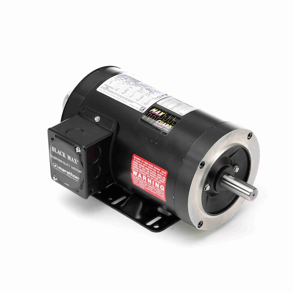 Leeson Motor 1 Hp Variable Speed Motor, 3 Phase, 1800 Rpm, 230/460 V, 143Tc Frame, Tenv Y536 - main